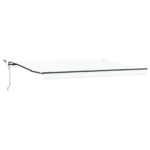 Avtomatska retraktibilna tenda z LED Belo 450x350 cm - Image 2