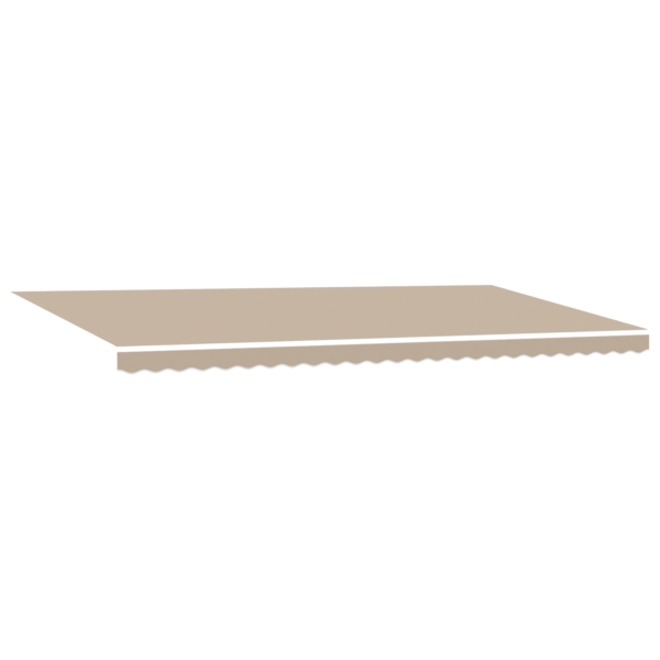 Avtomatska retraktibilna tenda z LED Bež 600x350 cm - Image 3