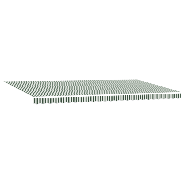 Avtomatska retraktibilna tenda z LED zeleno in belo 600x350 cm - Image 3