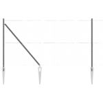 Stebri s konico 52 kos Ø32 mm 160 cm Galvanizirano jeklo - Image 2
