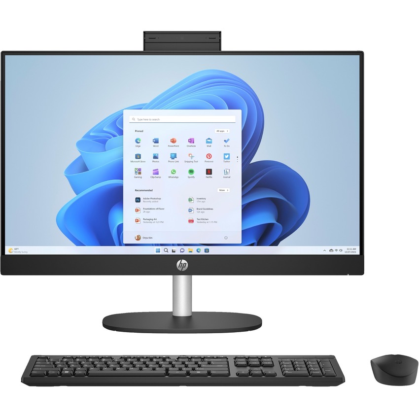 Računalnik HP All-in-One 24-cr0008nx | i5 13. gen | 10 core | Touch / i5 / RAM 8 GB / SSD Disk