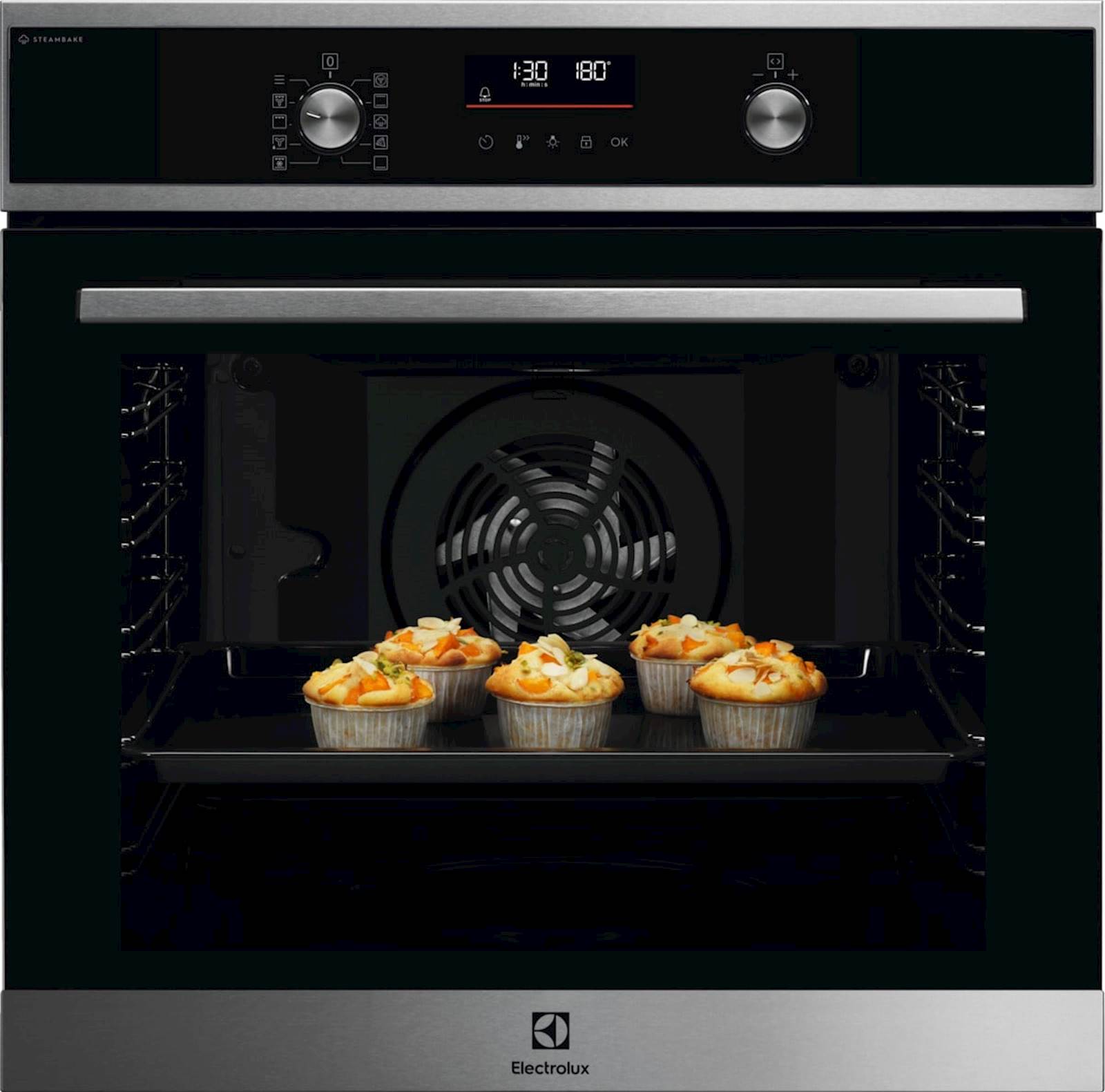 Vgradna pečica Electrolux EOD6P66X, piroliza + SteamBake