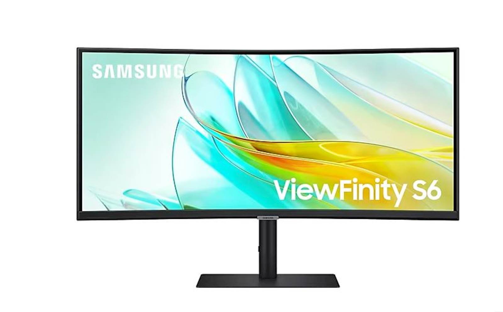 Monitor Samsung 34″ S65UC ViewFinity S6 ukrivljen, VA, 3440×1440, HDMI, DP,USB-C, LAN, zvočnik (LS34C652UAUXEN)