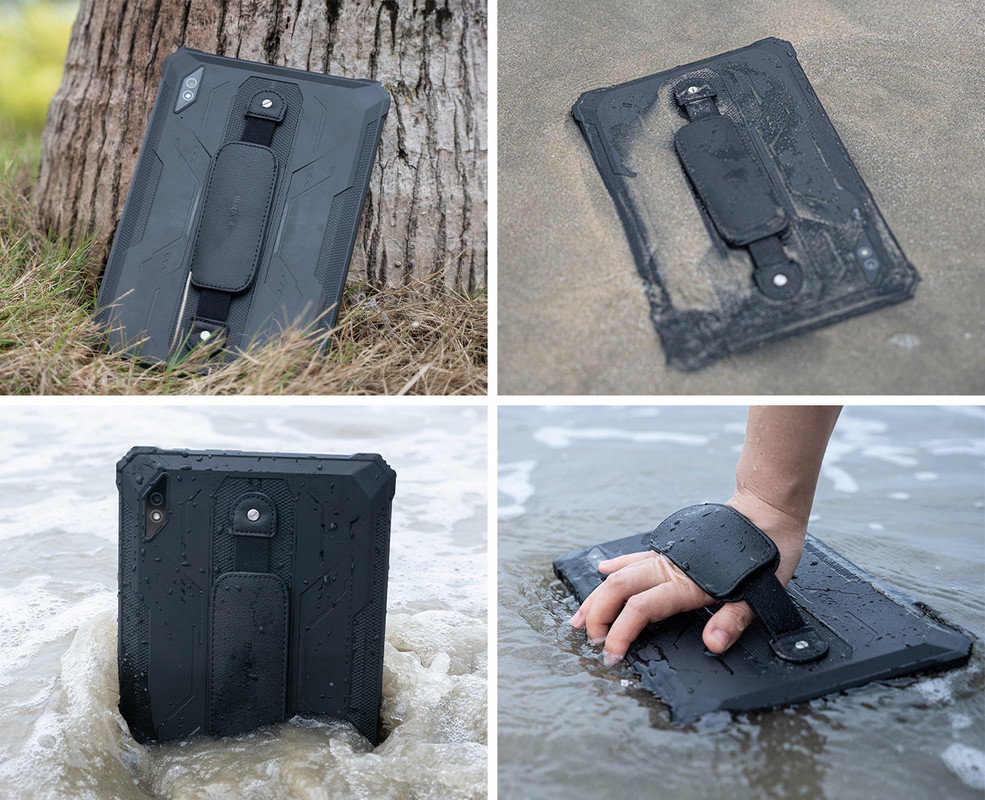 Blackview TAB ACTIVE 8 PRO robusten tablični računalnik, 10.36", 4G-LTE, 8GB+256GB, IPS 2.4K, Android 13, WiFi, Bluetooth, GPS, priložen pas in pisalo, rugged, črn (Onyx Black) - slika 2