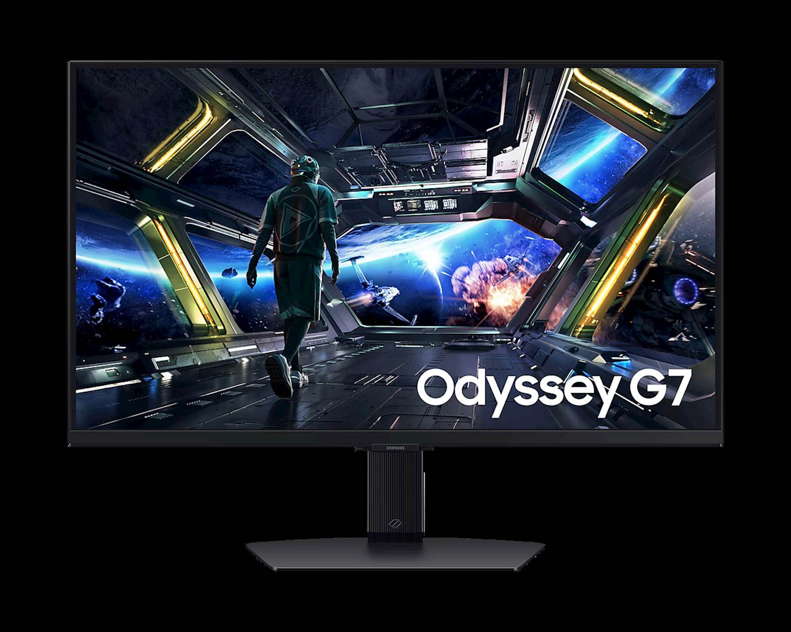 Monitor Samsung 27″ G70D Odyssey G7, IPS, 3840×2160, 2x HDMI, DP, USB, W-Fi, BT