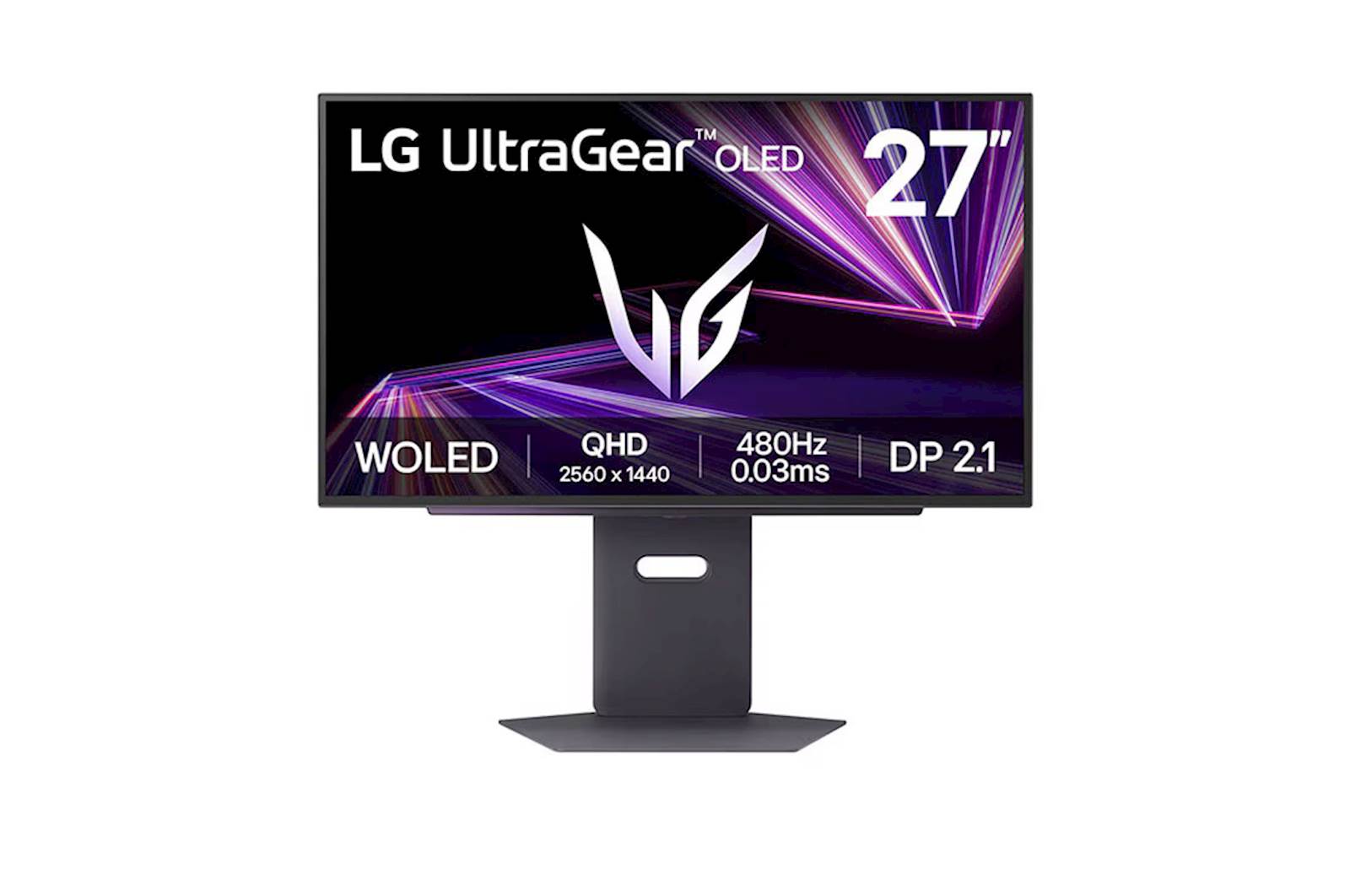Monitor LG 26,5 OLED 27GX790A-B UltraGear, 2560×1440, 2x HDMI, DP, 480Hz