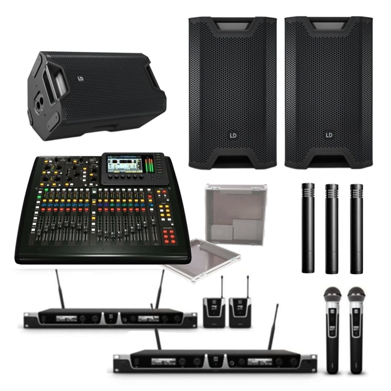 Profesionalno ozvočenje, komplet 22-08543