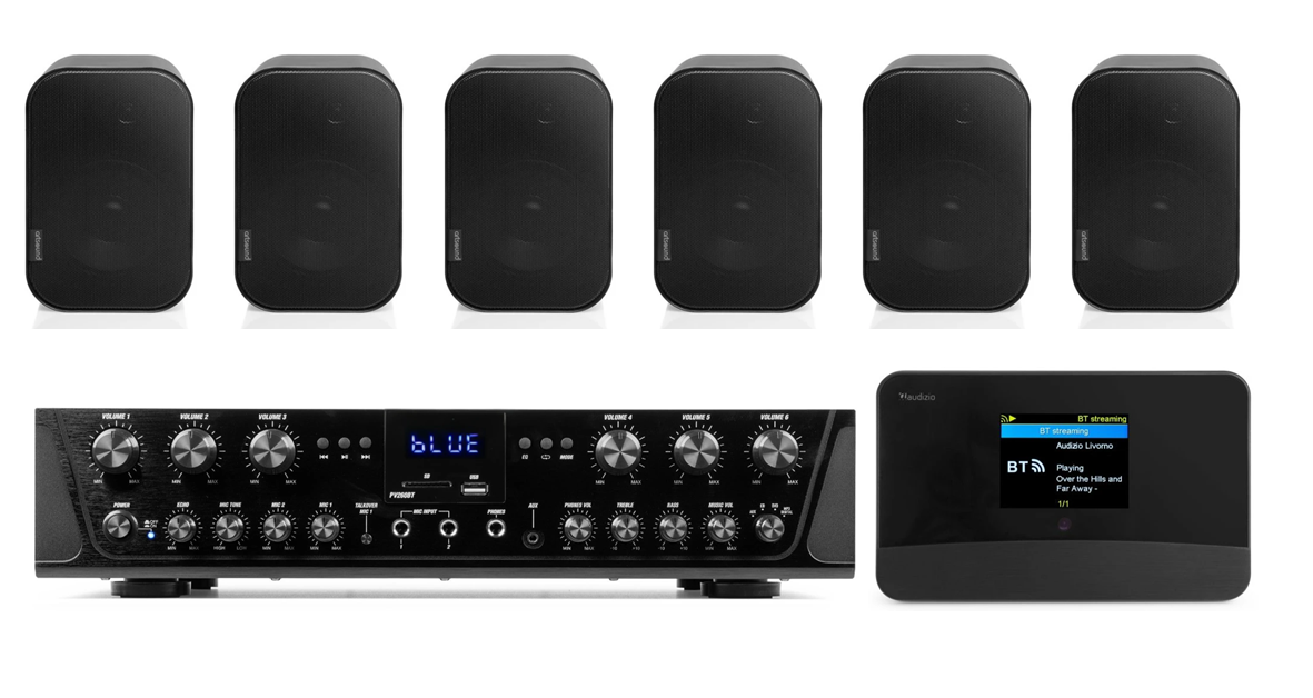 SET Kompletno ozvočenje trgovina 1