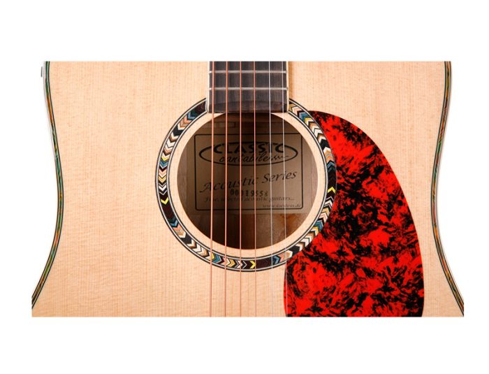 Elektro akustična kitara WS-2 natur - slika 5