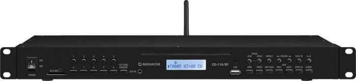 CD-114/BT CD/MP3 Predvajalnik, Bluetooth, USB, SD