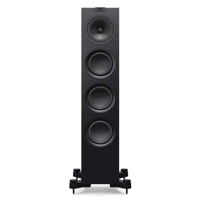 KEF Q550 Samostoječi Hi-Fi zvočniki, črna barva
