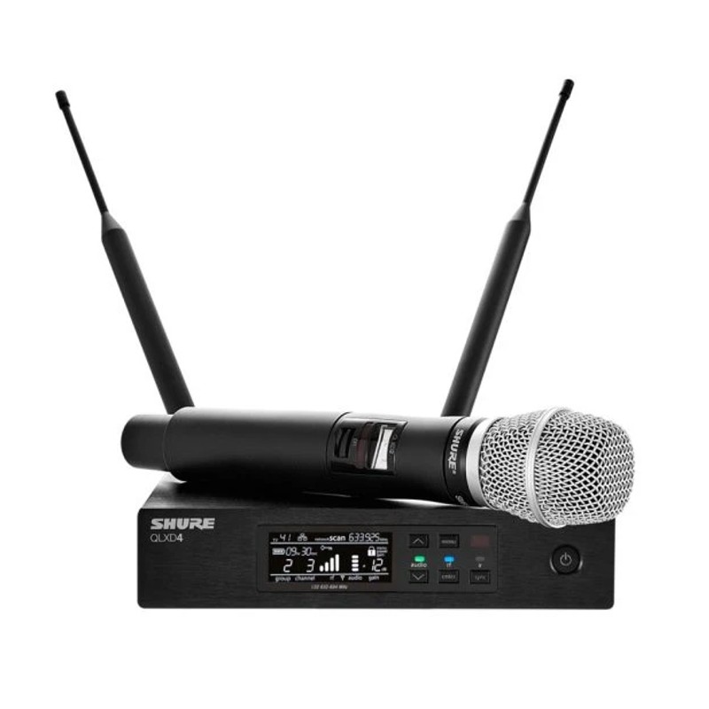 Shure QLX-D Beta58A, Digitalni daljinski mikrofon