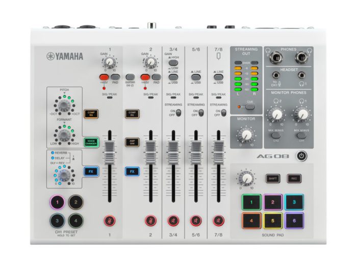 Yamaha AG08 Live Streaming Mixer