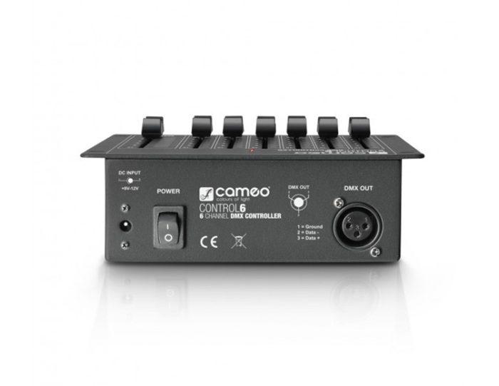 Cameo CONTROL 6 - 6 Kanalni DMX kontroler - slika 2