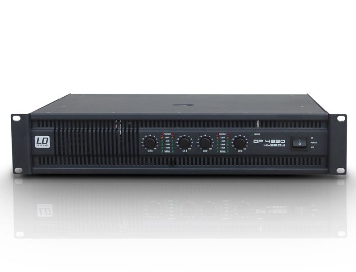 4-kanalni ojačevalnik 4x 810W rms LD Systems LDDP4950
