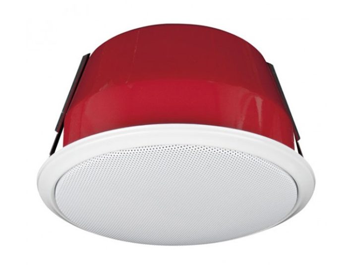 Ognjevarni Instalacijski vgradni zvočnik DAP-Audio FCS-66, 100V, 6W