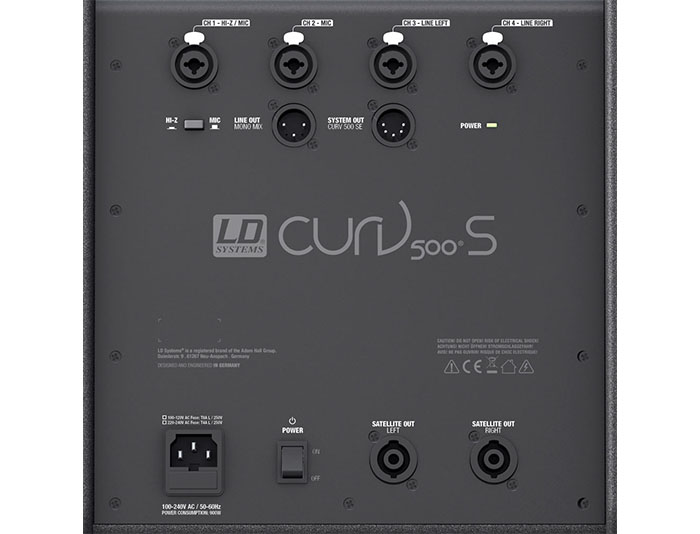 LD Systems CURV 500 AVS "Portable Modular Array" Kompletno ozvočenje - slika 6