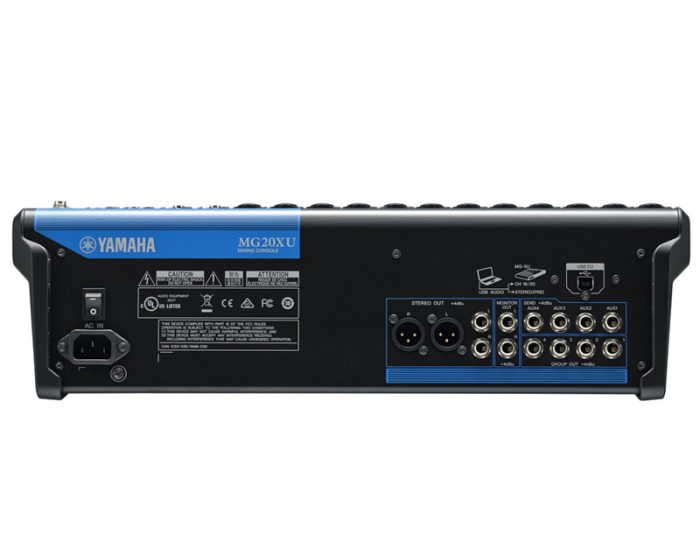 Yamaha MG20XU 20 kanalna analogna mešalna miza, SPX digitalni efekti - slika 2