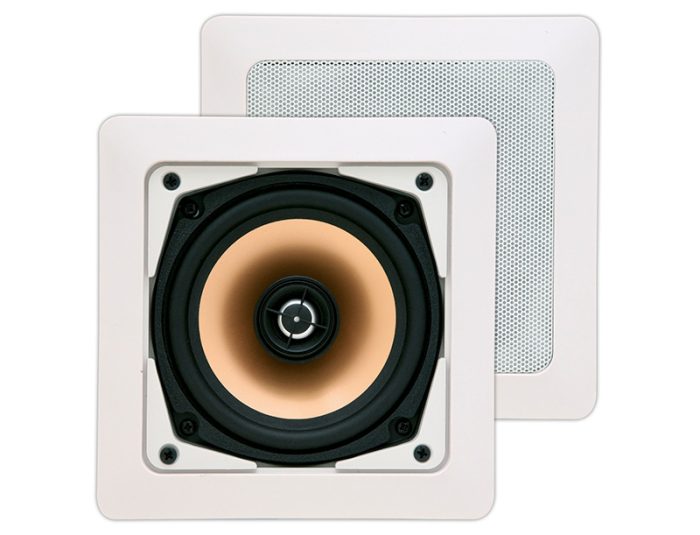 ARTSOUND SQ525.2, kvadratni vgradni zvočnik 75W, 148 x 148 mm