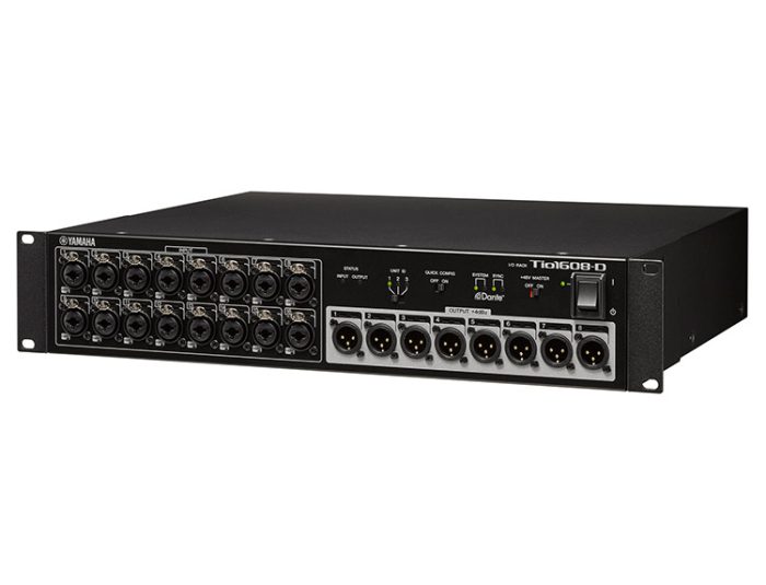 Tio1608-D2 – Dante Rack, digitalni stage box YAMAHA
