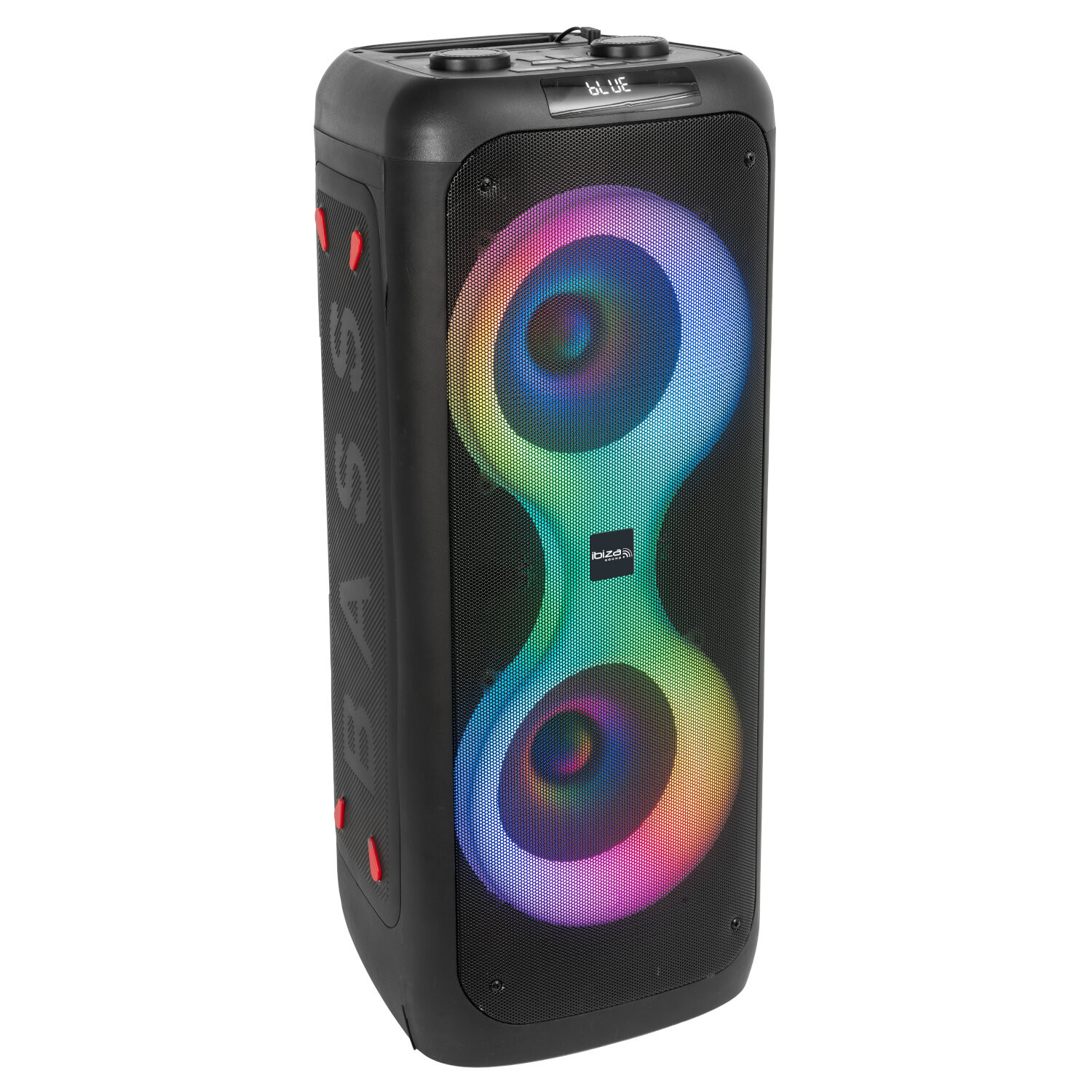 Ibiza COLUMBA 700 (AKTIVNI AKOMULATORSKI ZVOČNIK VISOKE MOČI 2 x 8″/20cm 700W)