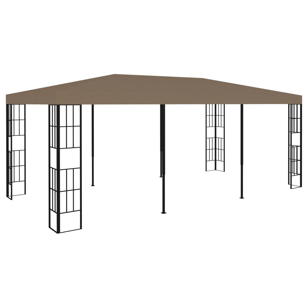 Paviljon 6×3 m taupe