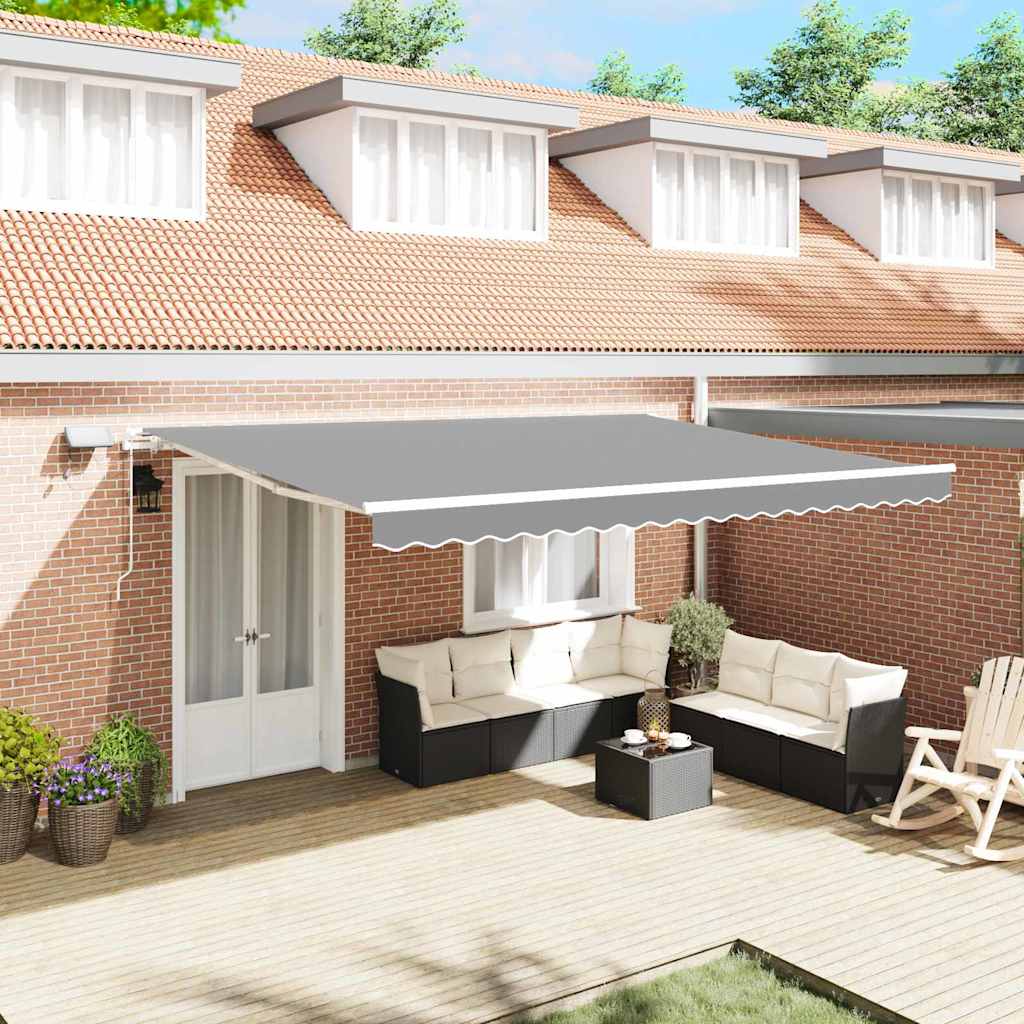 Senčnik Bela 5 x 3 m Kovina