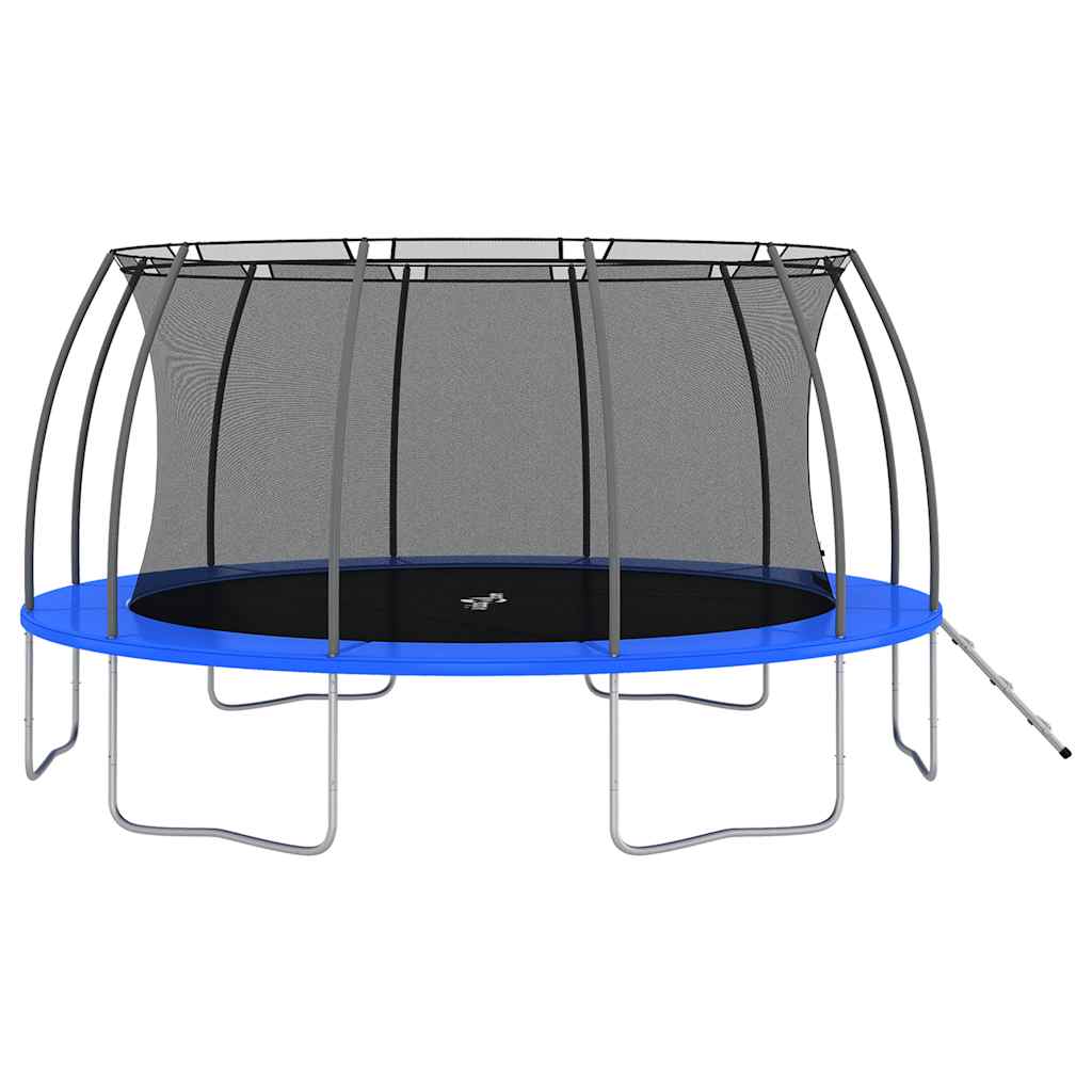 Trampolin komplet okrogel 488x90 cm 150 kg - slika 3